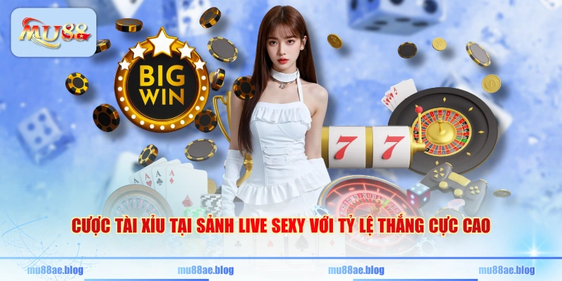 Cược Tài Xỉu tại sảnh Live Sexy với tỷ lệ thắng cực cao